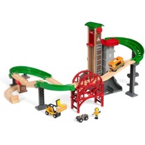 BRIO World Grand Circuit Plateforme Multimodale - Coffret 32 pieces -