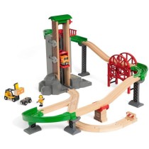 BRIO World Grand Circuit Plateforme Multimodale - Coffret 32 pieces -