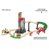 BRIO World Grand Circuit Plateforme Multimodale - Coffret 32 pieces -