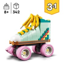 LEGO 31148 Creator 3en1 Les Patins a Roulettes Rétro, Jouet avec Mini