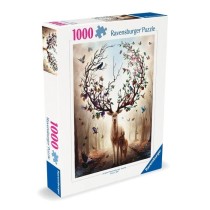 Puzzle 1000 pieces Cerf Fantaisie, Adultes et enfants dés 14 ans, Puz