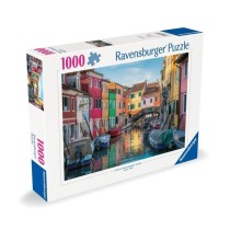 Ravensburger - Puzzle 1000 pieces-Burano, Italie - Adultes & enfants d