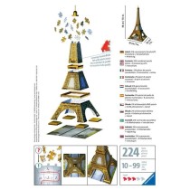 Puzzle 3D Tour Eiffel - Ravensburger - 216 pieces - sans colle - Archi