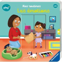 Ravensburger play+, Mes routines - Les émotions, Livre, Premier âge,