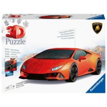 Puzzle 3D Lamborghini Huracán EVO Edition orange - Véhicules et engi