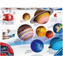 Puzzle 3D Systeme solaire - Ravensburger - 8 planetes - 522 pieces - D