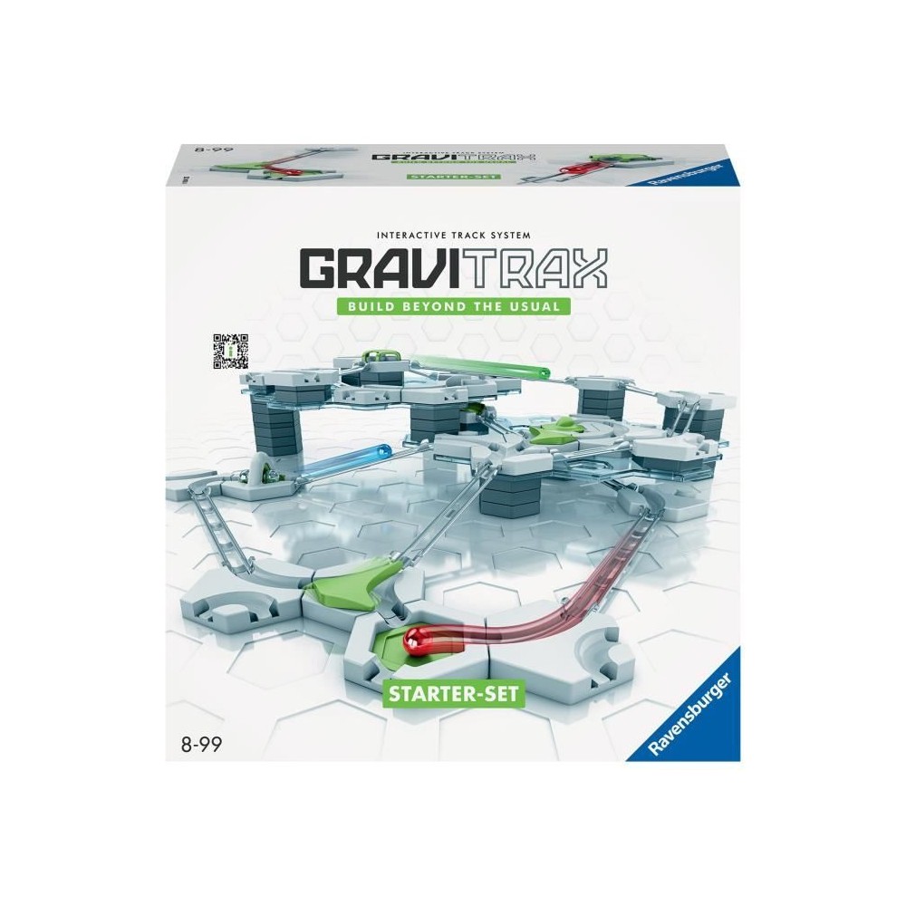 Gravitrax Starter Set 122 pieces, Circuit de billes, Jeu de constructi