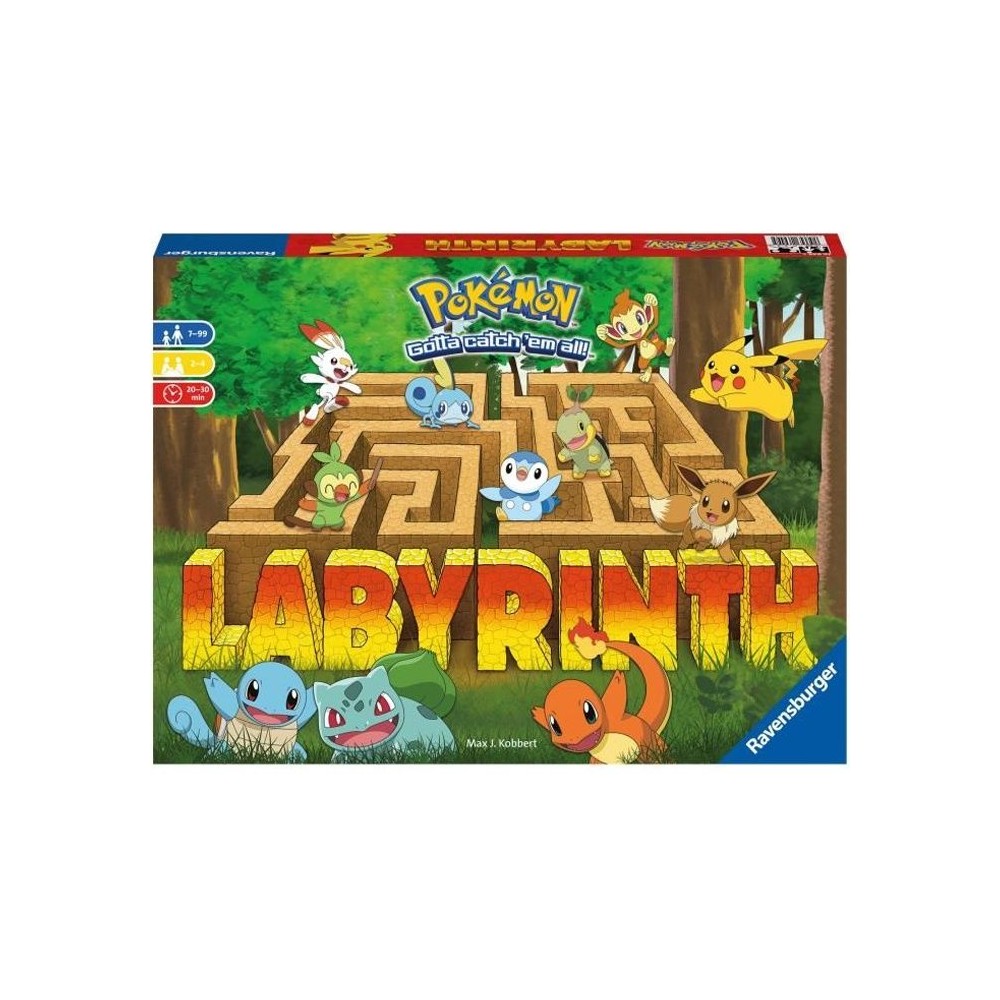 Labyrinthe POKEMON - Ravensburger - Jeu de société famille - Chasse