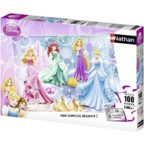 Puzzle 100 pieces - Princesses étincelantes - Disney Princesses - Tri