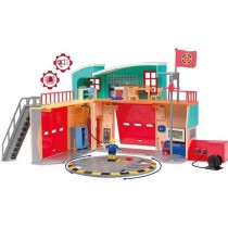 Caserne Sam le Pompier Pontypandy Smoby avec 1 figurine - Jouet pour e