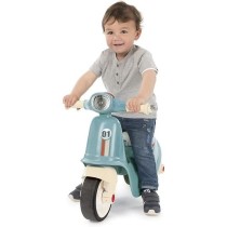 Porteur Scooter - Smoby - Bleu - Pour Bébé de 18 mois - Coffre a jou