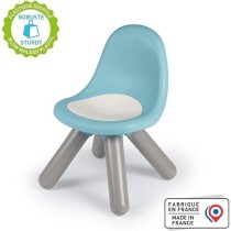 Smoby - Chaise enfant Bleue- Extérieur et Intérieur - H27cm - Fabric