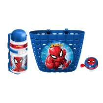 Set Corbeille + Bidon + Sonnette SPIDER-MAN - Pour Enfant a partir de