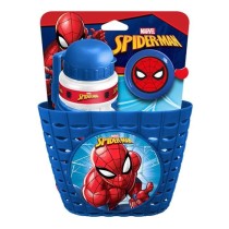 Set Corbeille + Bidon + Sonnette SPIDER-MAN - Pour Enfant a partir de