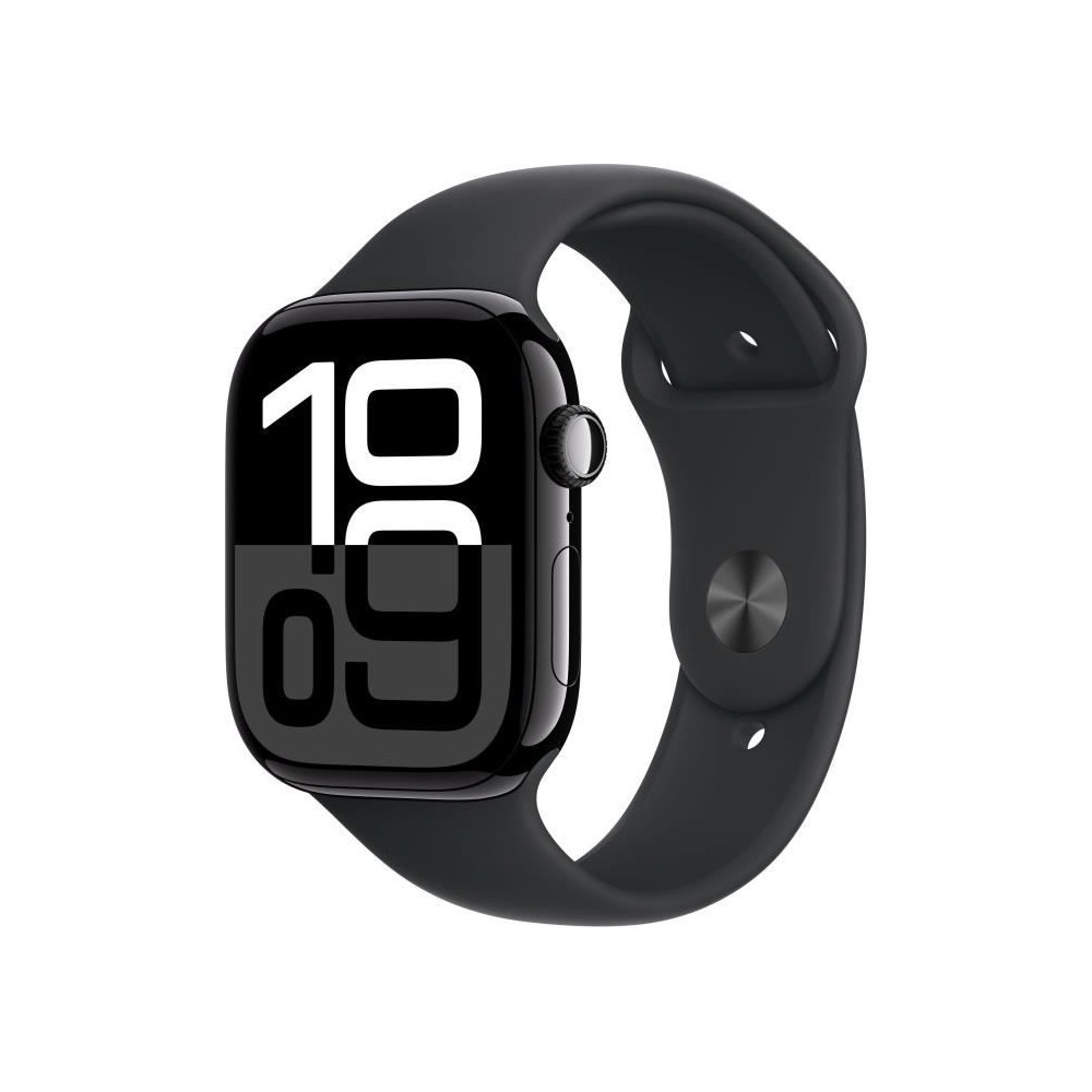 Apple Watch Series 10 GPS + Cellular - 46mm - Boîtier Jet Black Alumi