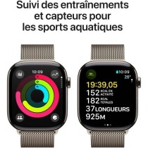 Apple Watch Series 10 GPS + Cellular - 46mm - Boîtier Natural Titaniu