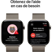 Apple Watch Series 10 GPS + Cellular - 46mm - Boîtier Natural Titaniu