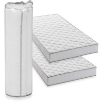 Set of 2 mattresses - 90 x 190 cm - Foam - 14 cm - 5 comfort zones - D