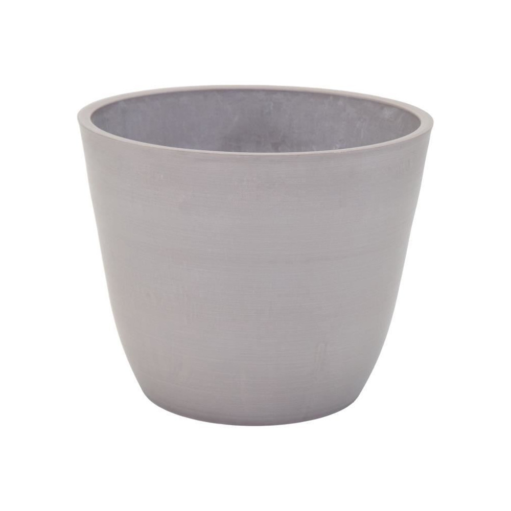 Pot - MEGA COLLECTIONS - Ecostone Egg - Ø 31 cm - H 25.5 cm - Taupe