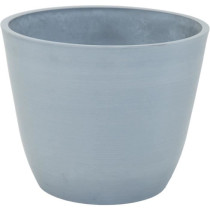 Pot - MEGA COLLECTIONS - Ecostone Egg - Ø 31 cm - H 25.5 cm - Gray