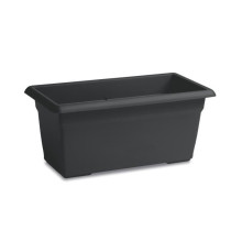 MEDITERRANEO rectangular flower box - 110L - 100 cm - Plastic - Anthra