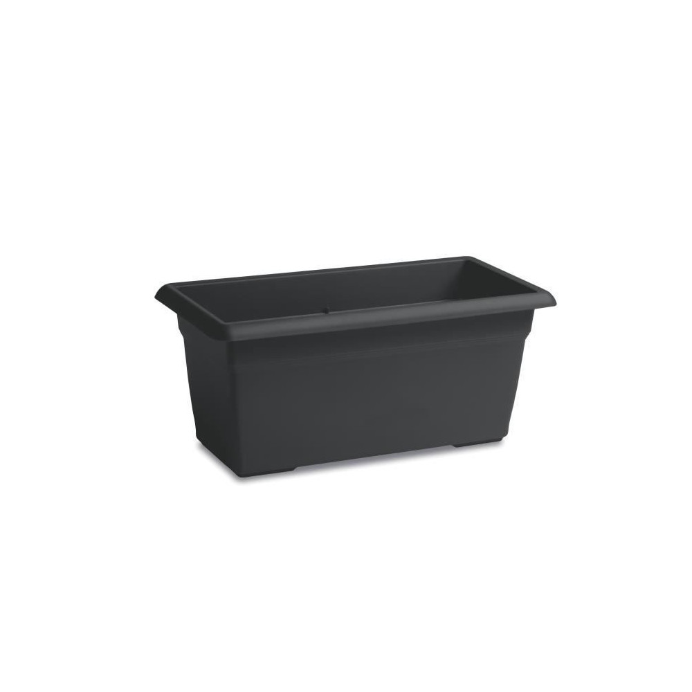 MEDITERRANEO rectangular flower box - 110L - 100 cm - Plastic - Anthra