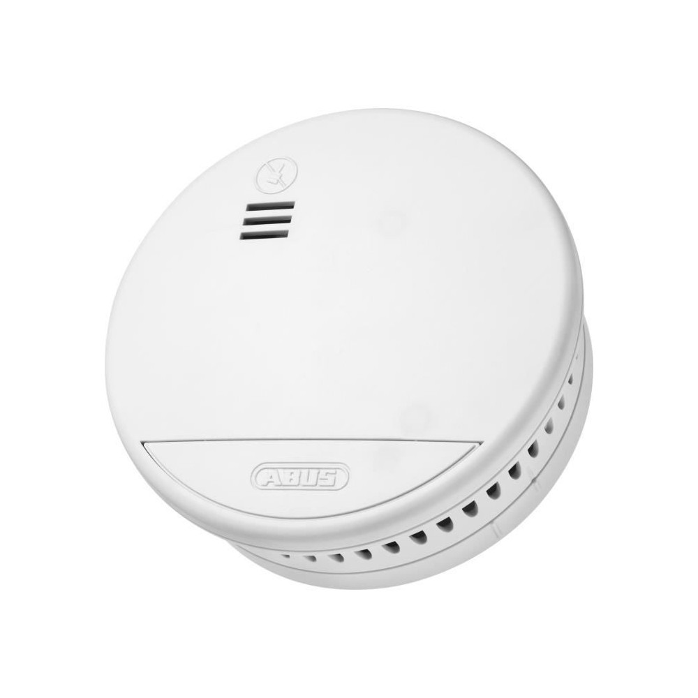 Smoke detector - ABUS - RWM90 - 85 dB alarm - 40 m² protection - DIN