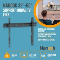 NANOOK TV Wall Mount - Ultra Flat - 32-55 Inches - for LCD and (O)LED