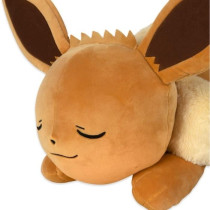 Plush - BANDAI - Pokémon - Evoli (Eevee) 40cm - Soft sleeping Pokémo