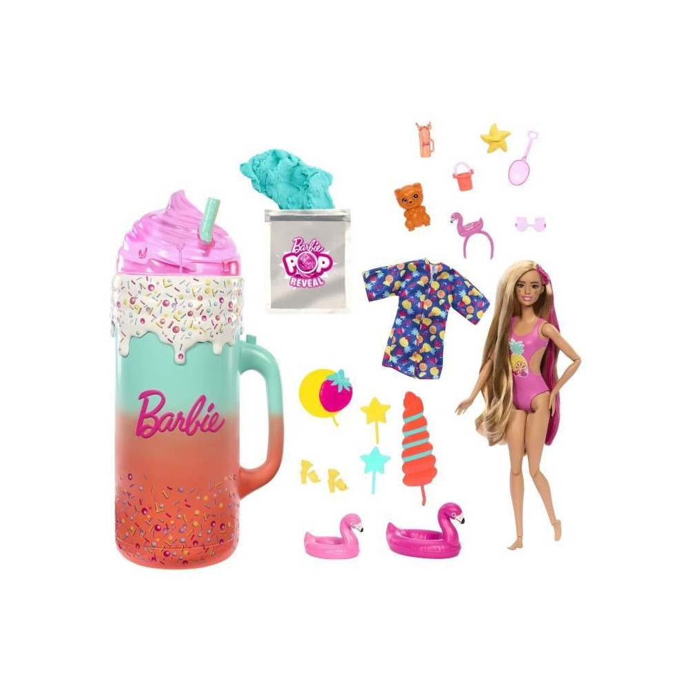 BARBIE Barbie Pop Reveal Surprise Box - Barbie - HRK57