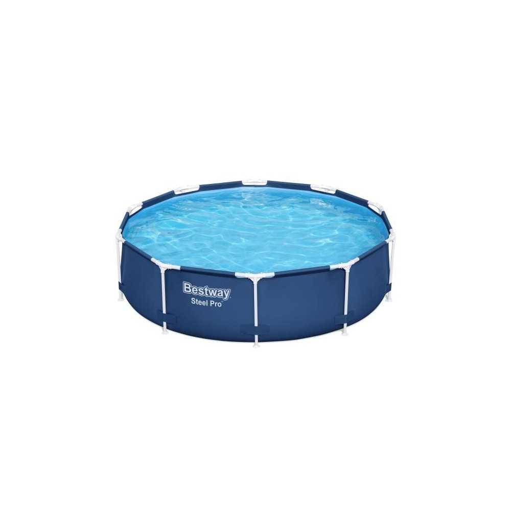 Piscine hors sol tubulaire BESTWAY - Steel Pro - 305 x 76 cm - Ronde