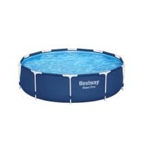 Piscine hors sol tubulaire BESTWAY - Steel Pro - 305 x 76 cm - Ronde