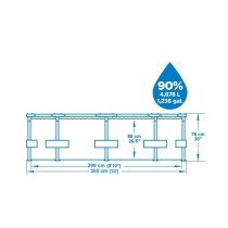 BESTWAY Steel Pro MAX 56406 Pool - FrameLink System - Easy assembly -