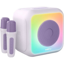 Luminous Karaoke Speaker - BIGBEN - Lavender - Bluetooth, 30W, 2 USB-C