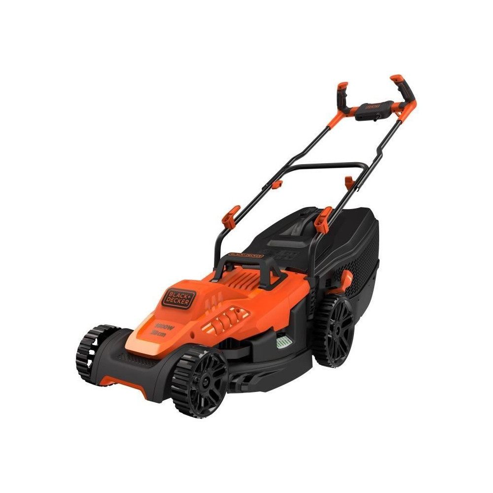 BLACK & DECKER Lawnmower 38cm 1600W - Handle Bike BEMW471BH