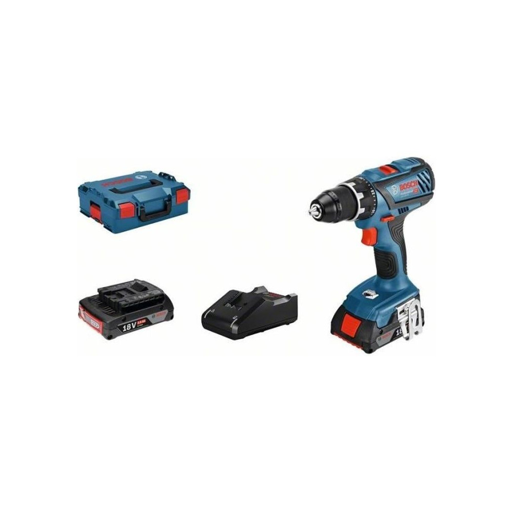 Bosch Professional wireless screwdriver-GSR 18V-28 + 2 2.0Ah batteries