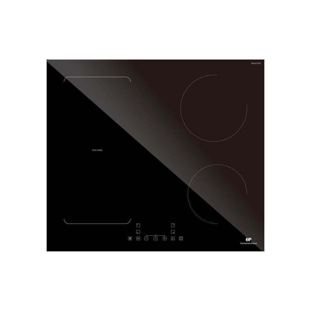 CONTINENTAL EDISON Table induction 4 zones CETI4ZFLEX3 - Flex - 7200W