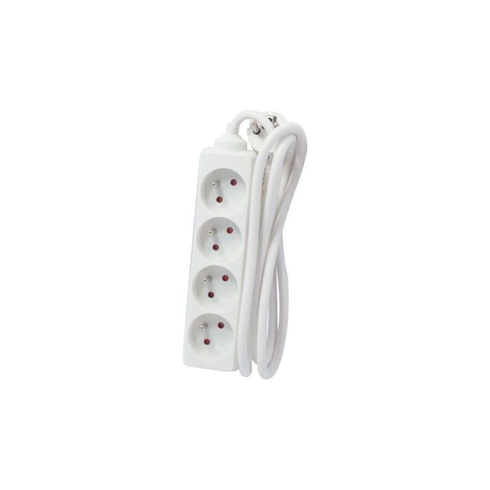 Chacon Party Multiprise Bloc 4 sockets 16a 5m White