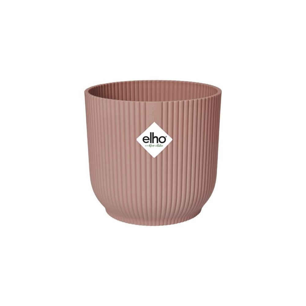 ELHO Vibes Fold Round flower pot Wheels 35 - Pink - Ø 35 x H 32 cm -