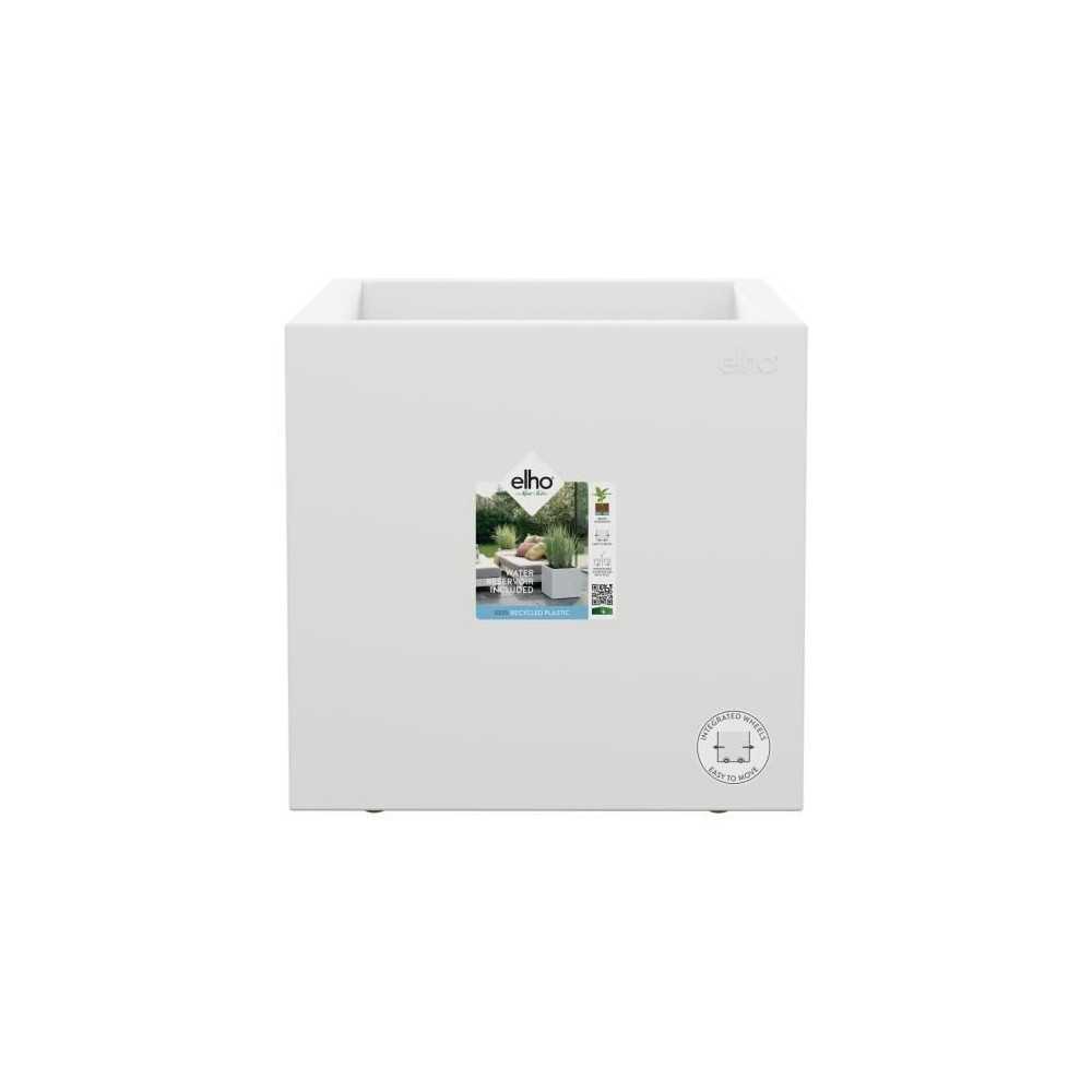 Elho Vivo Next Square 30 Flower box - White - Ø 30 x H 29 cm - indoor