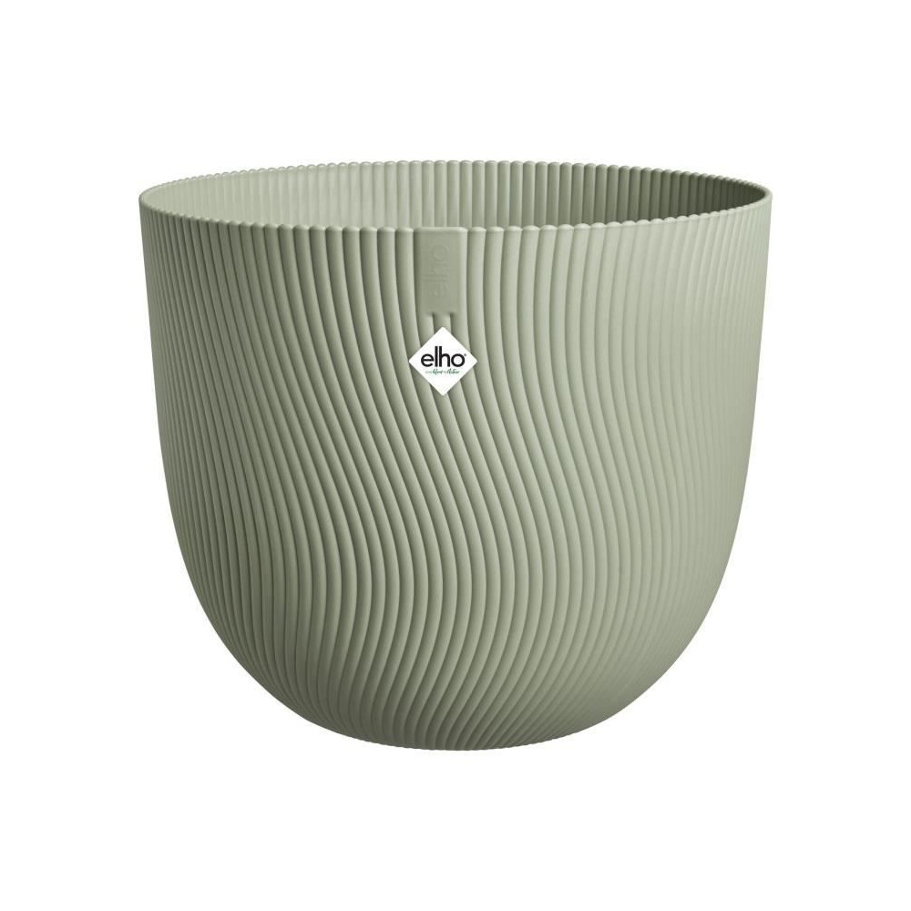 Pot de fleurs - ELHO - Sereh Rond 47 - Vert - Ø 47 x H 40 cm - 100% r