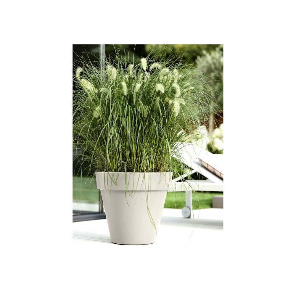 Pot de fleurs - ELHO - Pure Round 60 - Blanc - Ø 59 x H 54 cm - 100%