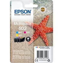 Encre - EPSON - Multipack 3 couleurs - Étoile de mer 603