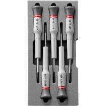 Set of 5 microtech precision screwdrivers - FACOM - AEF.J1PB