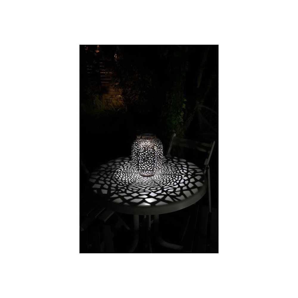 Lanterne solaire - GALIX - G2002 - Metal cuivré - LED Blanche 10 Lume