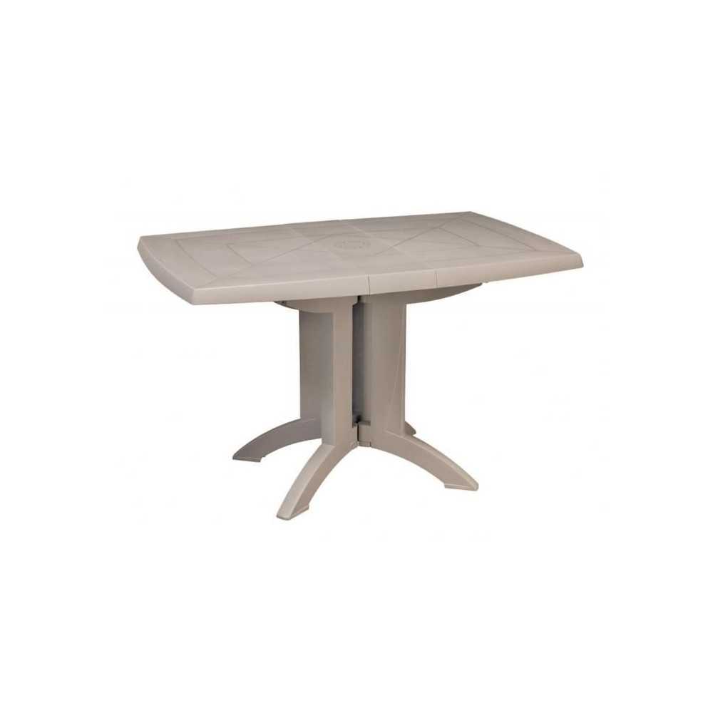 Table pliante - GROSFILLEX - Vega - Lin - 118x77 - Résine - 4P