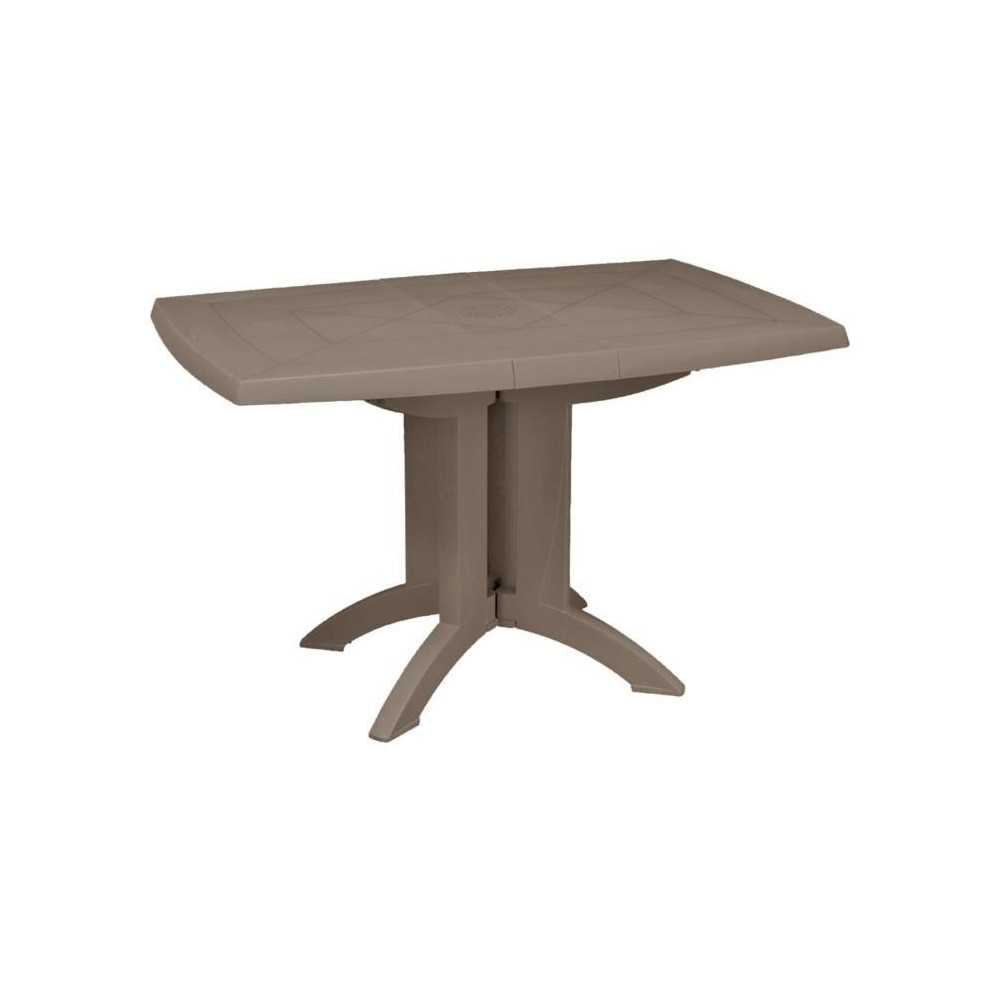 GROSFILLEX Table Vega 118x77 - Taupe