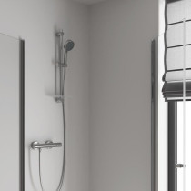 Grohe thermostatic mixer shower precision Get, wall mounting, temperat