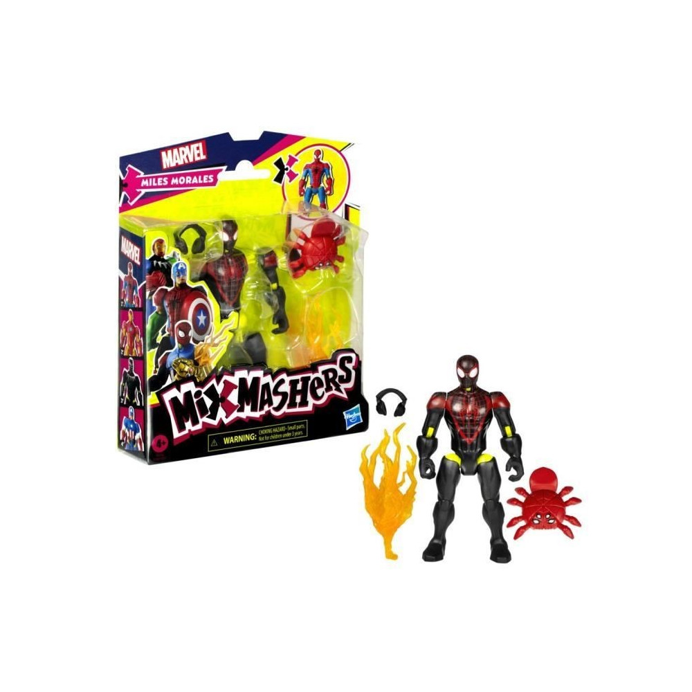 MixMashers Miles Morales, customizable figurine to mix and match with