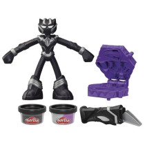 Play-Doh Black Panther, Sharp Claws with Flexible Figure and Modeling